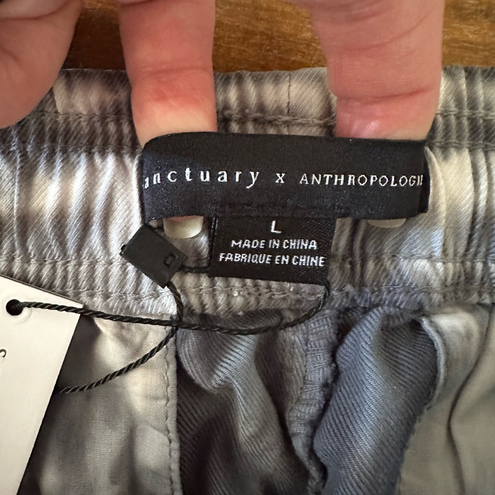 Anthropologie x Sanctuary Tie-Dye Cargo Ladies Large Pants NWT - Picture 3 of 8
